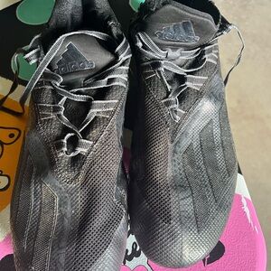 Adidas Charcoal Black Sports cleats